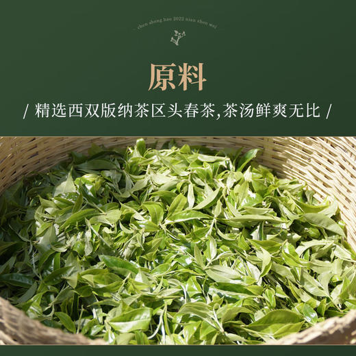 陈升号 2022年真味357g（生茶） 商品图5