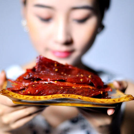 【严选】西藏阿佳  牦牛肉手撕五香/香辣  98g/袋   （厂家直发） 商品图4