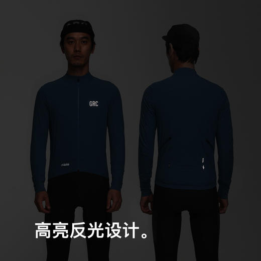 GRC桀骜无尽男女秋冬款ALPHA轻量化防风保暖透气快干自行车骑行服 商品图3