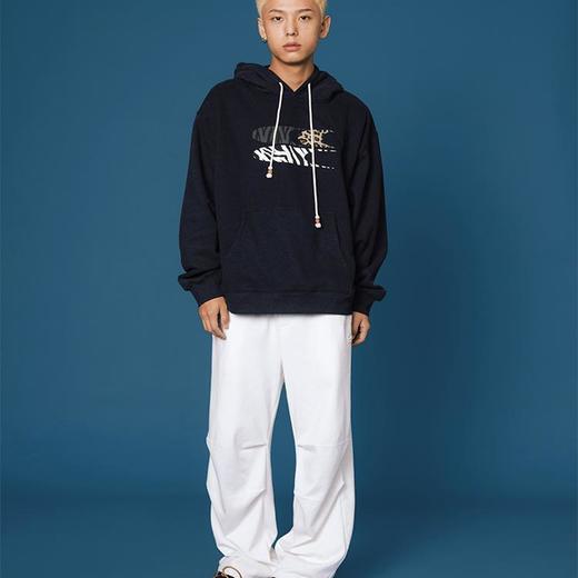 CryingCenter 豹纹斑马纹立体发泡连帽卫衣 哭喊中心 商品图4