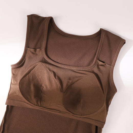 美奈川无痕小方领带杯背心DD5626 商品图7