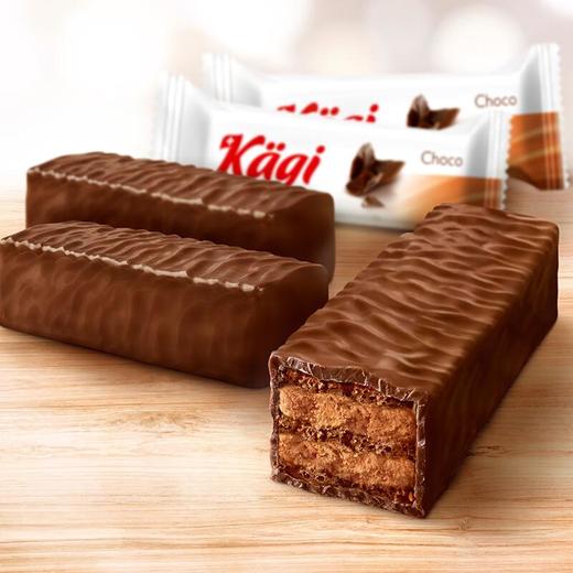 卡奇迷你黑巧克力威化饼干125g 商品图1