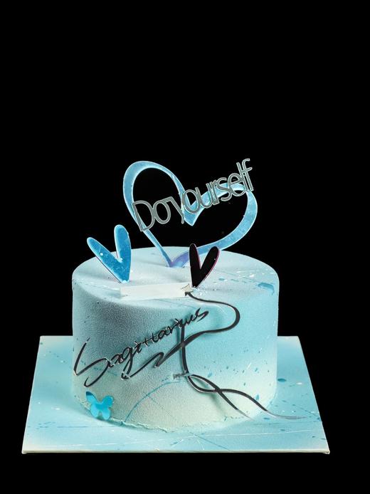 【生日蛋糕】射手座（喷砂款） 商品图0