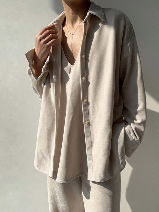 Semplicita｜Z09 经典款衬衫 [ 奶油白 ] 商品图2