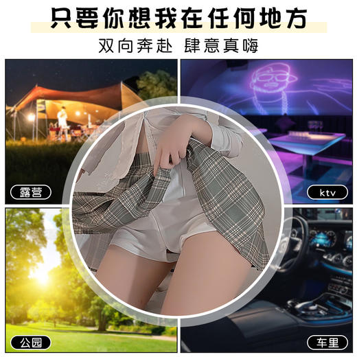 【情趣内衣】霏慕 拉链开裆免脱野外约会裙6831 商品图1