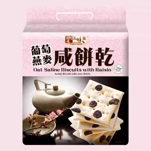 美味栈葡萄燕麦咸饼干400g 商品图0