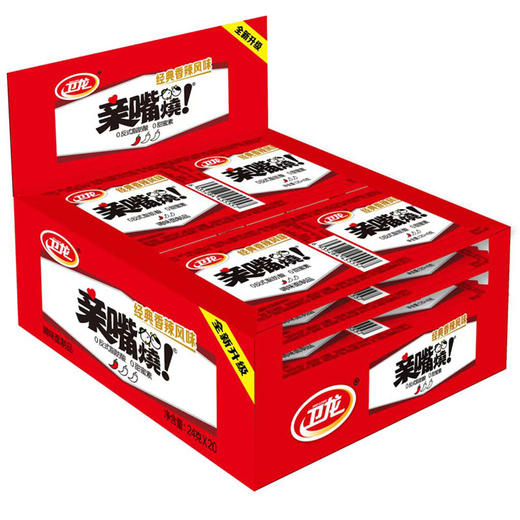 卫龙亲嘴烧经典香辣风味24g*20袋 商品图1