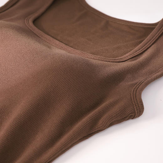 美奈川无痕小方领带杯背心DD5626 商品图3