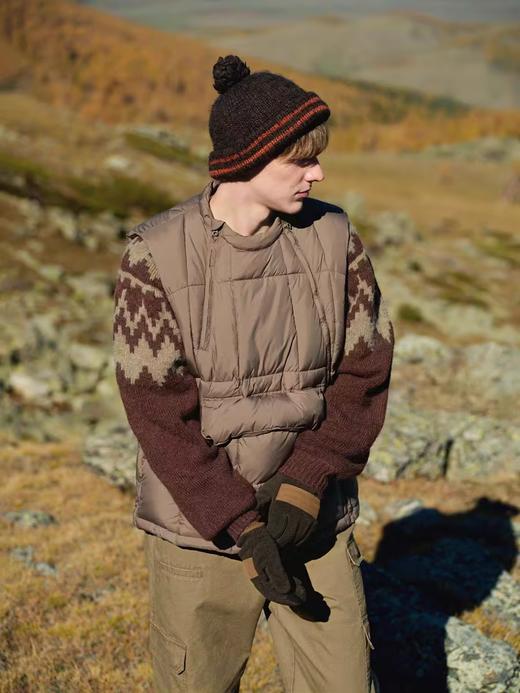 Evistub/E-4DWT912/防寒复古加厚保暖绗缝叠穿马季棉服 商品图2