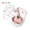 Moulin Roty 小花裙奶油老鼠手帕式安抚巾 礼品礼盒 适合年龄0岁+ 雨后精灵系列 715018 商品缩略图6