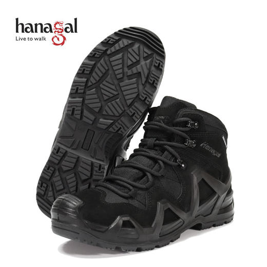 【新品388秒杀！】悍戈Hanagal高帮防水徒步登山鞋户外徒步运动鞋战术靴防水防滑耐磨反毛皮35828 商品图2