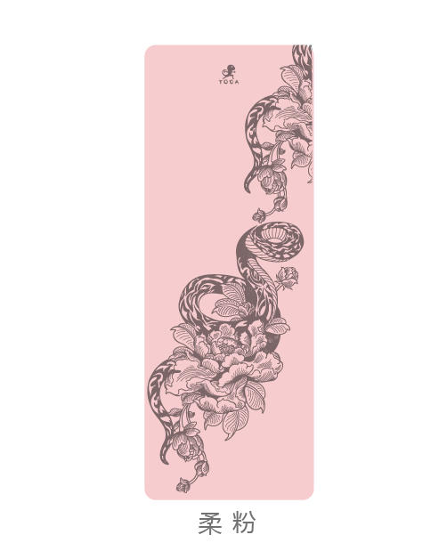 壁虎瑜伽【灵蛇献瑞】天然橡胶瑜伽垫【七十二小时发货】 商品图7