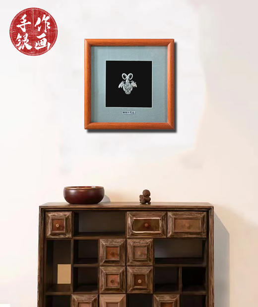 【三羊开泰】纯银壁画装饰画挂画 商品图2