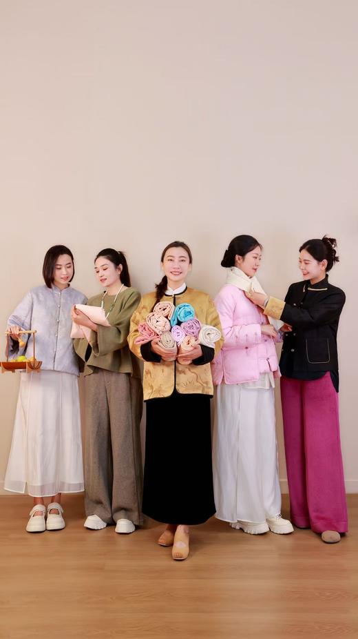 【穿新中式 过中国年—21811064MB棉围巾】 商品图1