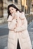 HAYES 粉色长款白鸭绒外套 19716 商品缩略图3