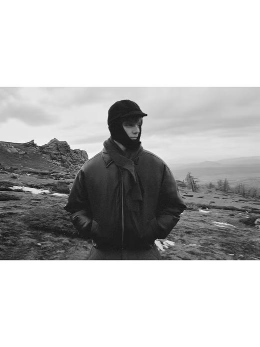 Evistub/E-4DWT918/复古短款美式皮衣夹克棉服 商品图3