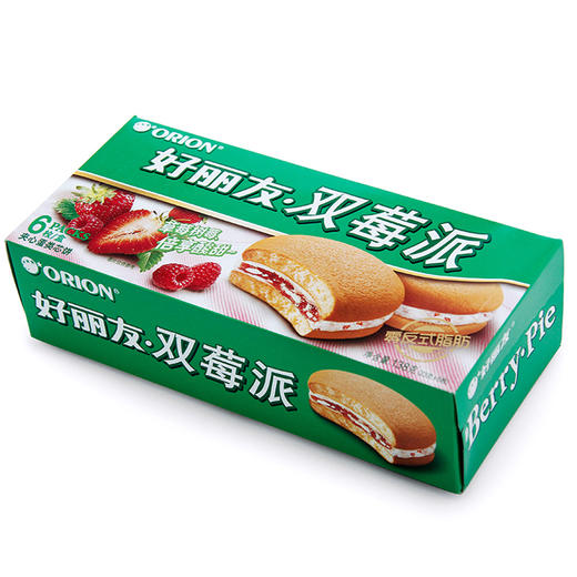 好丽友双莓派6枚装138g 商品图1