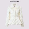 MAXRIENY贵雅新中式羽绒服修身女2024秋冬新款大毛领亮片外套加厚(货号:MS85DC502) 商品缩略图4