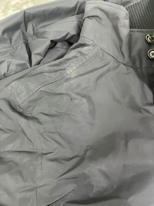 瑕疵HUGO BOSS 男士单排扣棉服防风防水假两件中长款风衣外套 商品图4