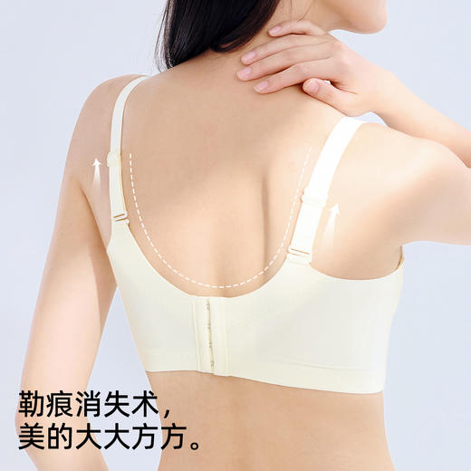 熳洁儿 小胸聚拢文胸无钢圈内衣曼珠沙华蕾丝提拉上托收副乳24761518 商品图6