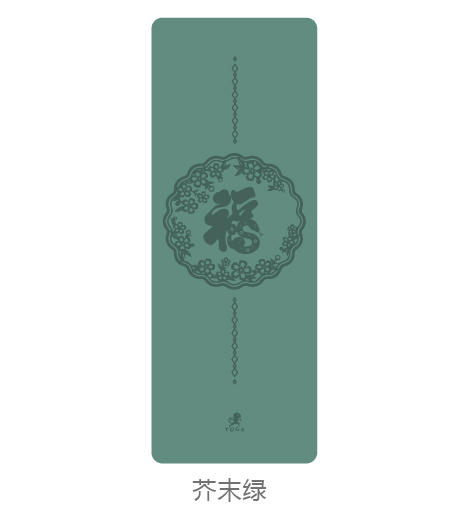 壁虎瑜伽【福到蛇年】天然橡胶瑜伽垫【七十二小时发货】 商品图9