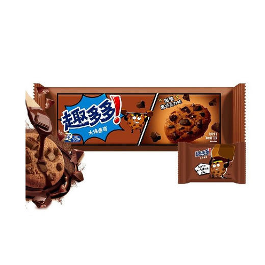 趣多多大块巧克力味大块曲奇72g 商品图1