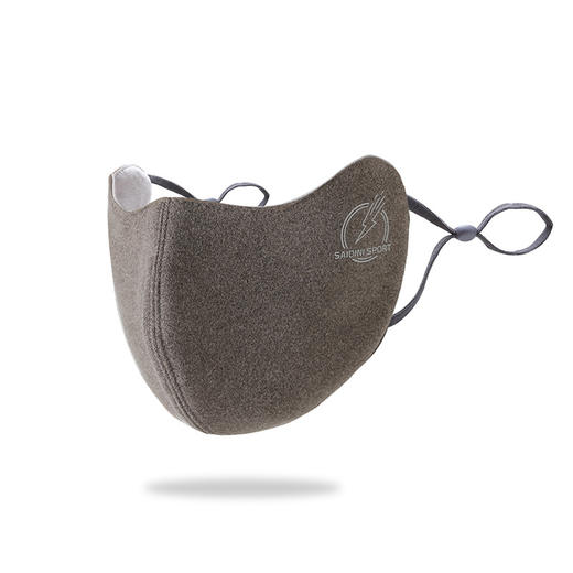 拍1发2 秋冬保暖口罩户外加厚防风防寒防尘护眼角3D立体德绒男女骑车运动 商品图3