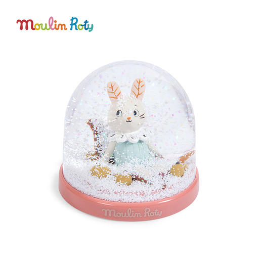 Moulin Roty 音乐水晶球 礼品礼盒 适合年龄3岁+ 三只邦尼兔系列 678176 商品图4