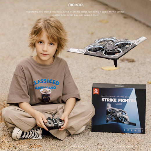【有了它 便是大片导演】mobee新款儿童遥控飞机小型 AI智能手势摄影4K超清航拍 4K高清专业航拍无人机 商品图4