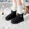 西遇雪地靴女厚底冬季新款复古短筒面包棉靴加厚加绒外穿棉鞋V4347879 商品缩略图0