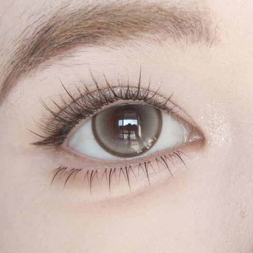 Hanawink 半年抛美瞳 泡泡糖棕 直径14.5mm着色13.7mm 商品图3