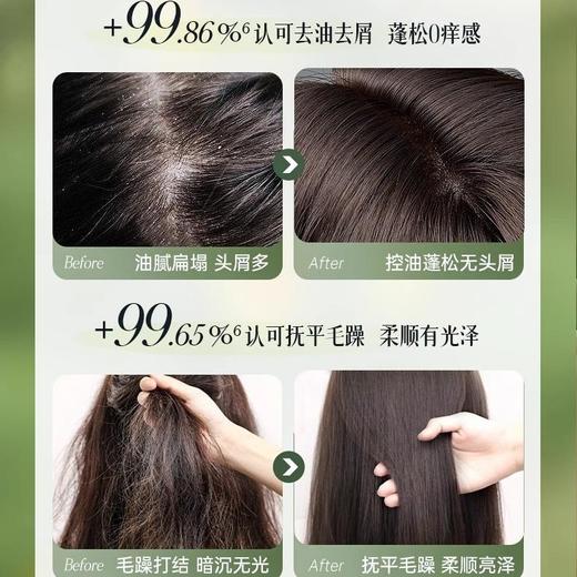 儒意珠翠丰盈 生姜防脱固发洗发水 控油蓬松头生增密男女士洗发  500g/瓶 商品图1