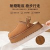 ZHR则则加绒厚底雪地靴防滑女鞋冬季新款勃肯半拖包头百搭棉拖鞋 商品缩略图5