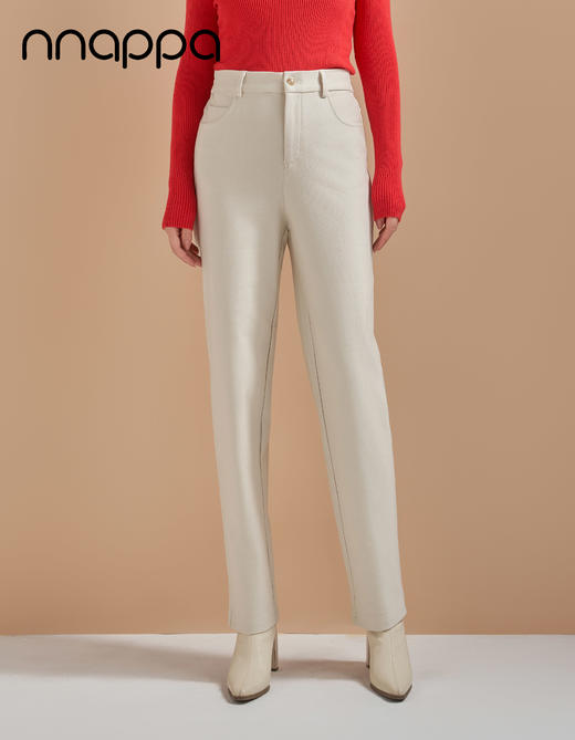 高弹磨毛修身烟管裤PA29338 商品图0