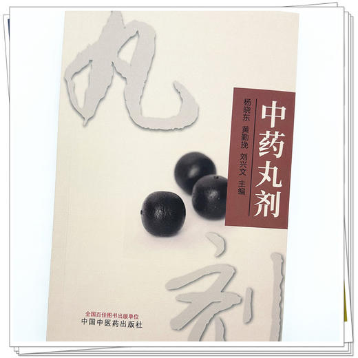中药丸剂 杨晓东 黄勤挽 刘兴文 主编 中国中医药出版社 商品图3