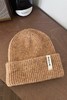 Say Something 黄棕花纱针织帽 19451 商品缩略图2