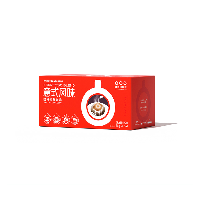 【挂耳咖啡】隅田川意式挂耳黑咖啡粉手冲豆液美式拿铁正品官方旗舰店无糖0脂