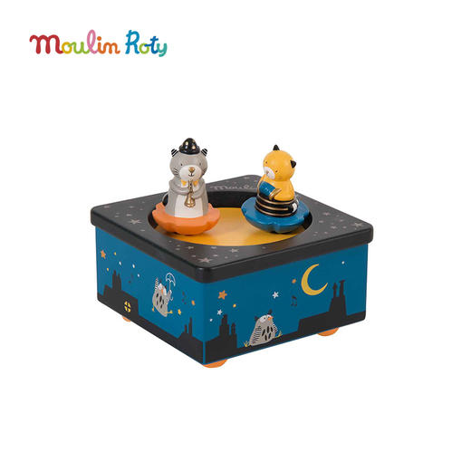 Moulin Roty 保利的历险之旅系列音乐盒 礼品礼盒 适合年龄3岁+ 保利的历险之旅系列 676105 商品图5