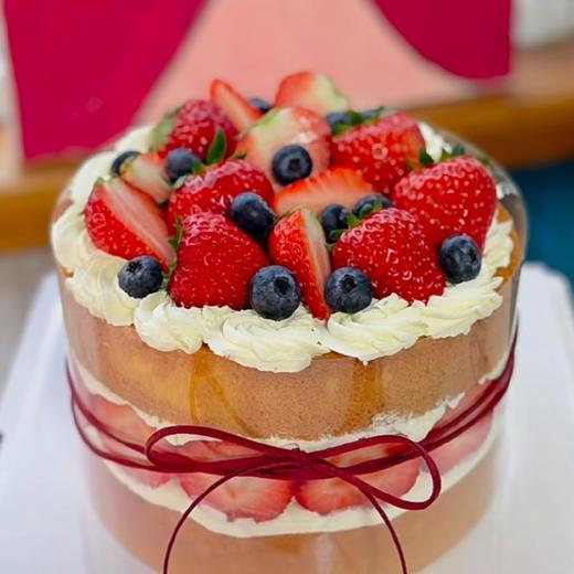 新品推荐💕【草莓裸蛋糕】 商品图0