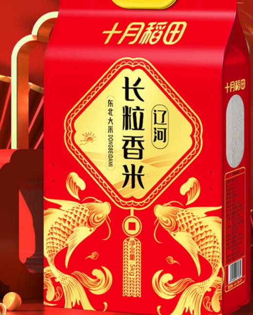 【十月稻田】东北大米 辽河长粒香5kg 商品图0
