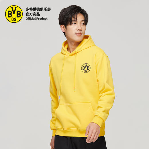 【官方正版】多特蒙德足球俱乐部｜BVB黄色口号连帽卫衣秋冬保暖加厚男士 商品图3