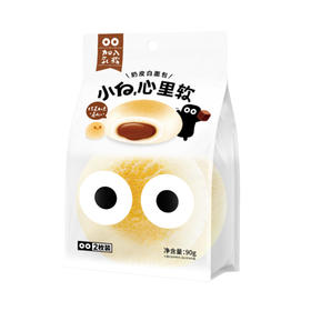 小白心里软奶皮白面包巧克力味90g
