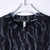 T1851新版时尚个性肌理纹晕染圆领套头长袖T恤休闲百搭潮流上衣 商品缩略图1