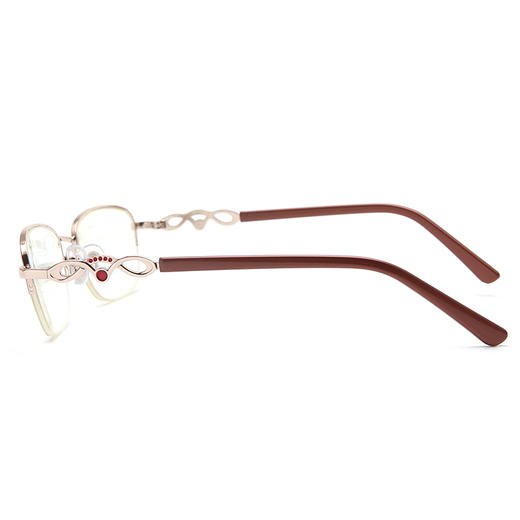 可靠 时尚防蓝光老花镜 时尚金属镜框 经典/四叶草 商品图4