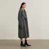 NEELLY纳俪商场同款冬季新款气质版型双层羊毛呢大衣女翻领长外套N24105N01112 商品缩略图2