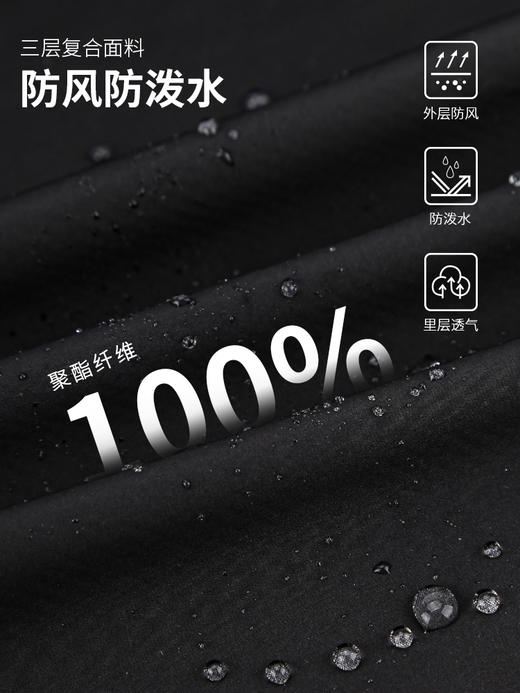 小李子：蜂锐运动风雨衣防风防雨足球训练服连帽外套成人 商品图1