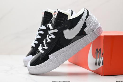 耐克Sacai x Nike Blazer经典休闲运动板鞋DM6443-100男女鞋 商品图7