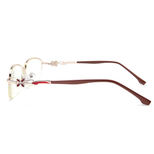 可靠 时尚防蓝光老花镜 时尚金属镜框 经典/四叶草 商品图5