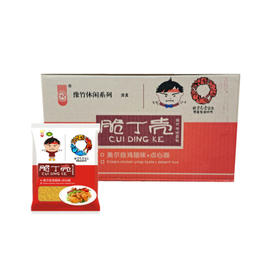 豫竹脆丁壳奥尔良鸡翅味+点心面45g*50袋