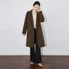 【高货wl】全新升级【铂金会员588/天猫789/差价201】(03116) 洛诗琳精简职场羊毛双面呢外套宽松西装领中长款毛呢大衣 商品缩略图3